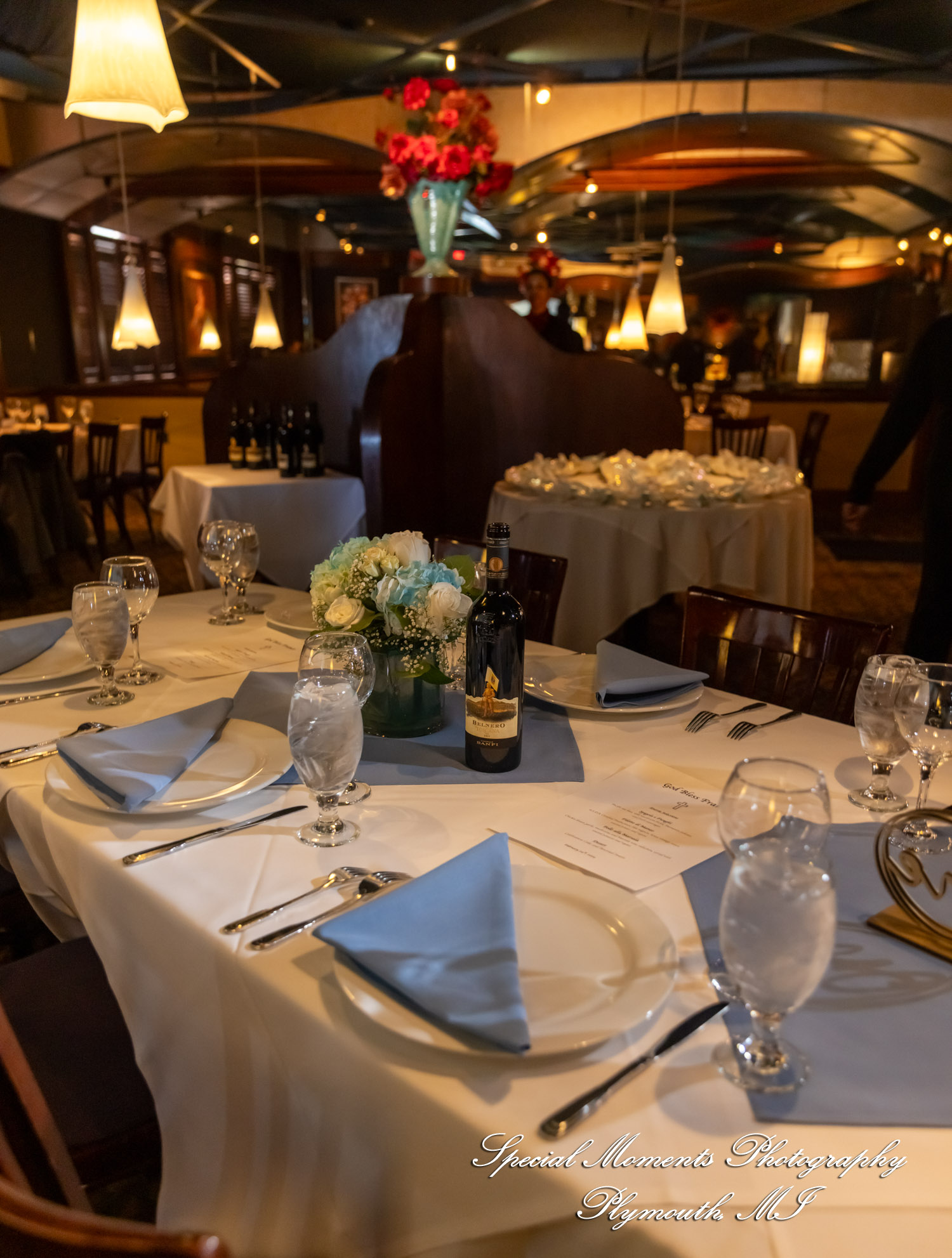 La Bistecca Italian Grille Plymouth MI baptism photograph