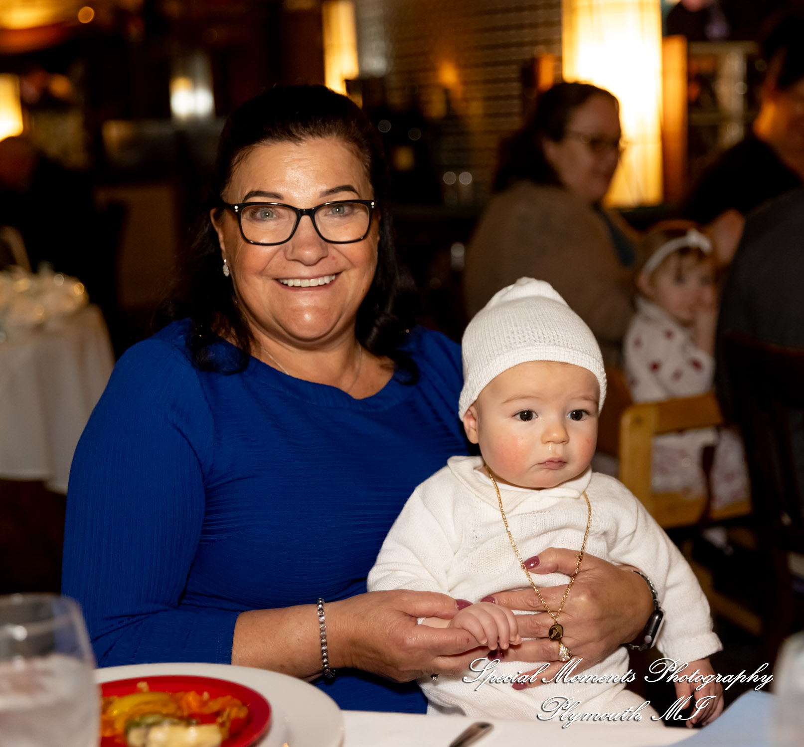 La Bistecca Italian Grille Plymouth MI baptism photograph