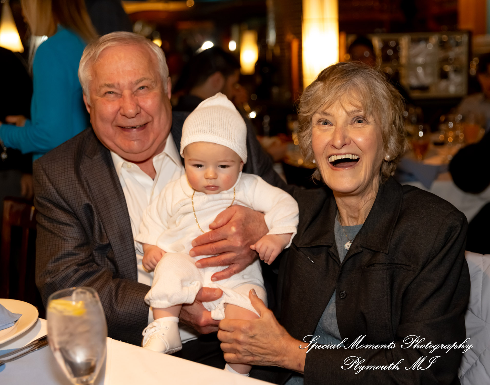 La Bistecca Italian Grille Plymouth MI baptism photograph