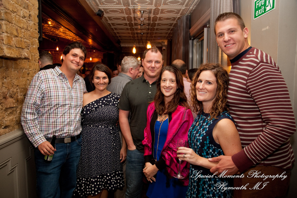 Ashley & Randall Century Club London England wedding photograph