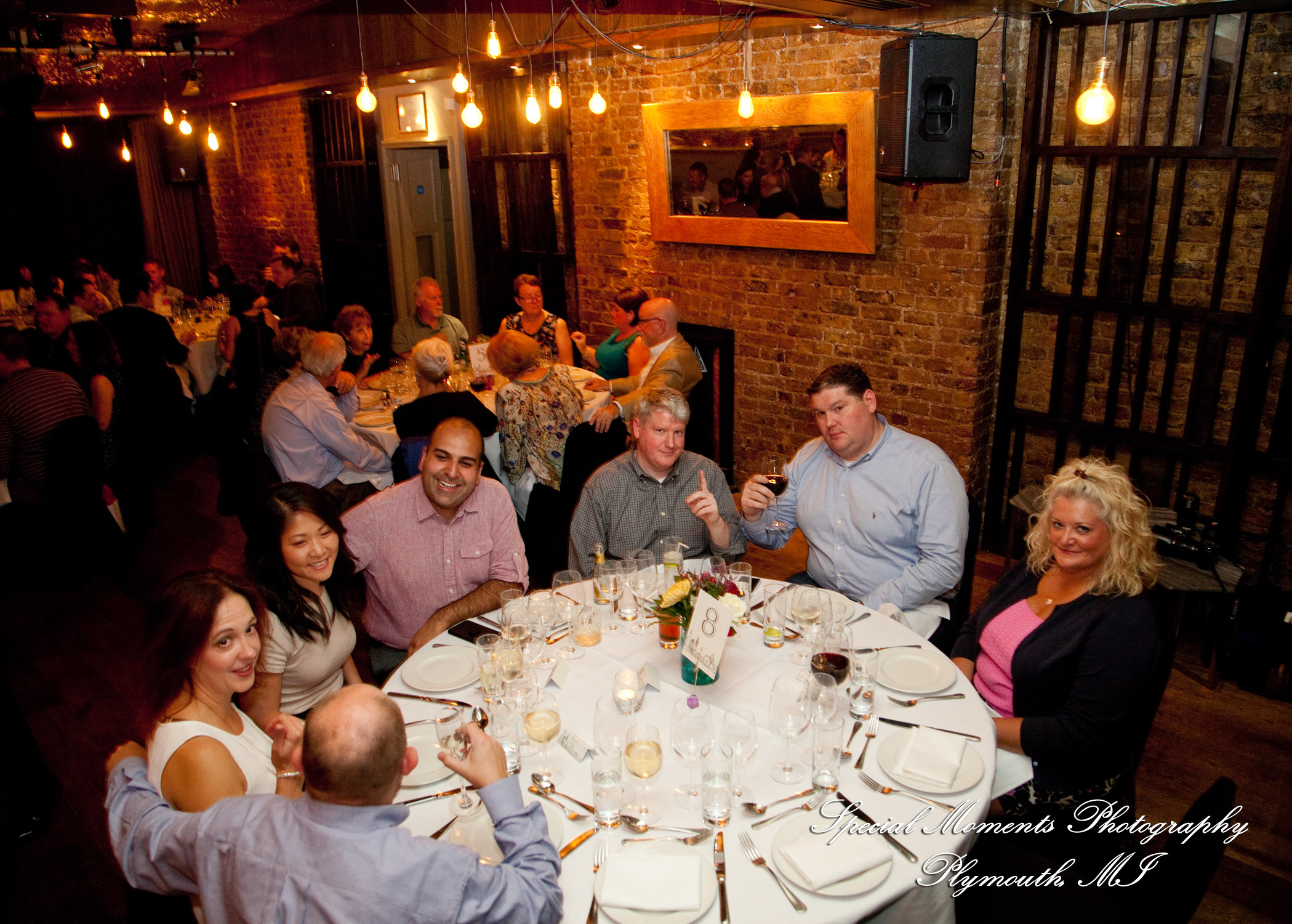 Ashley & Randall Century Club London England wedding photograph