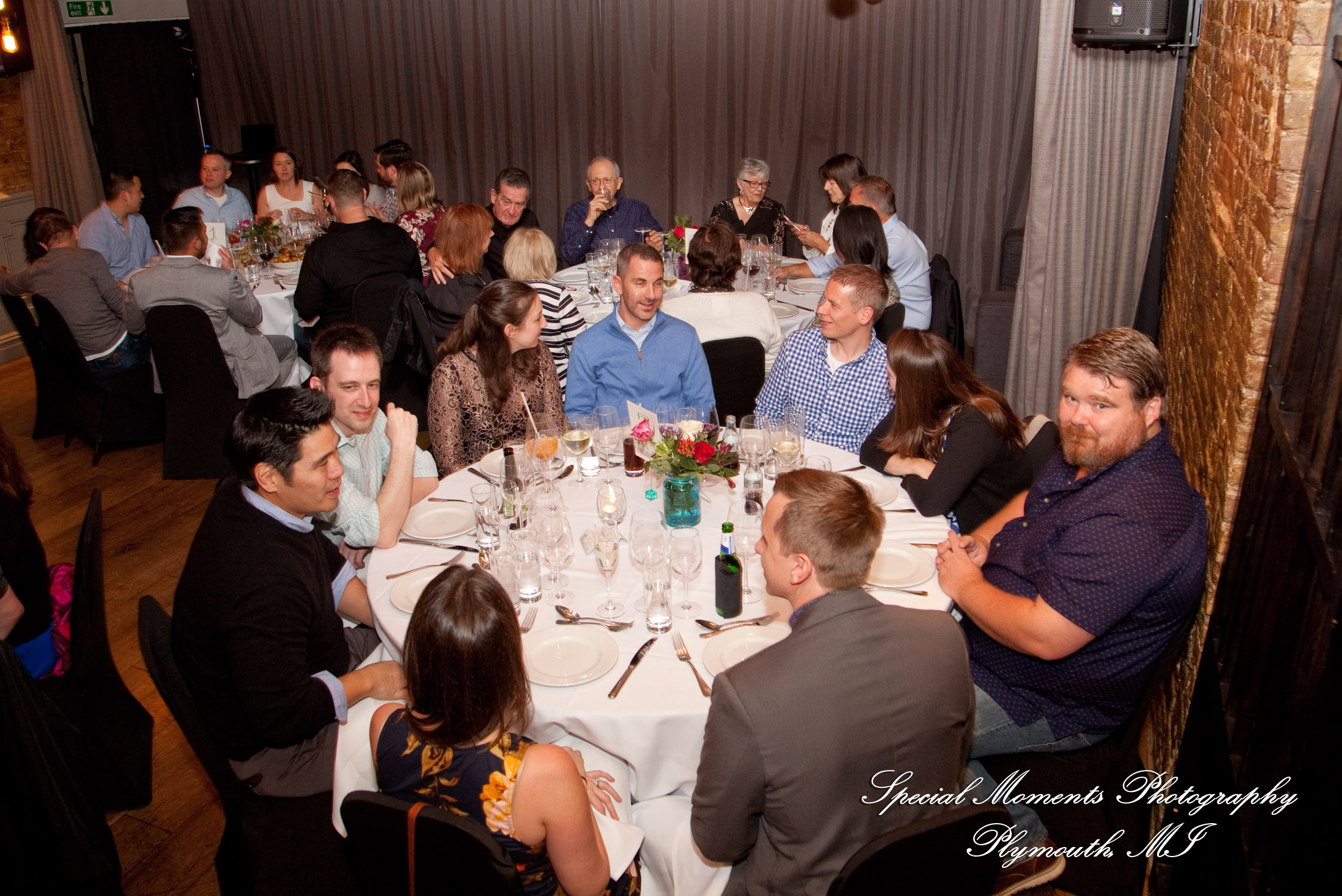 Ashley & Randall Century Club London England wedding photograph