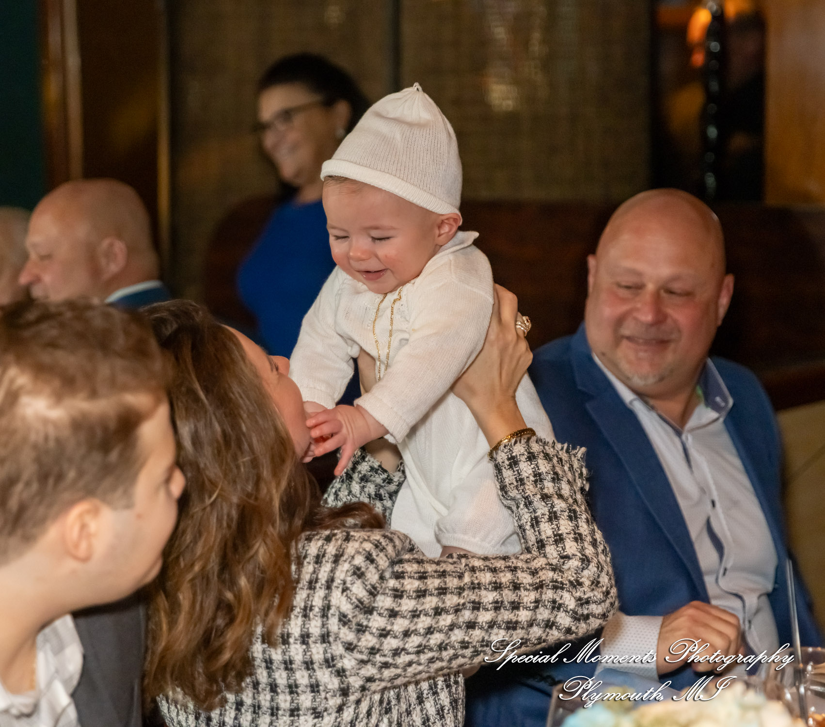 La Bistecca Italian Grille Plymouth MI baptism photograph