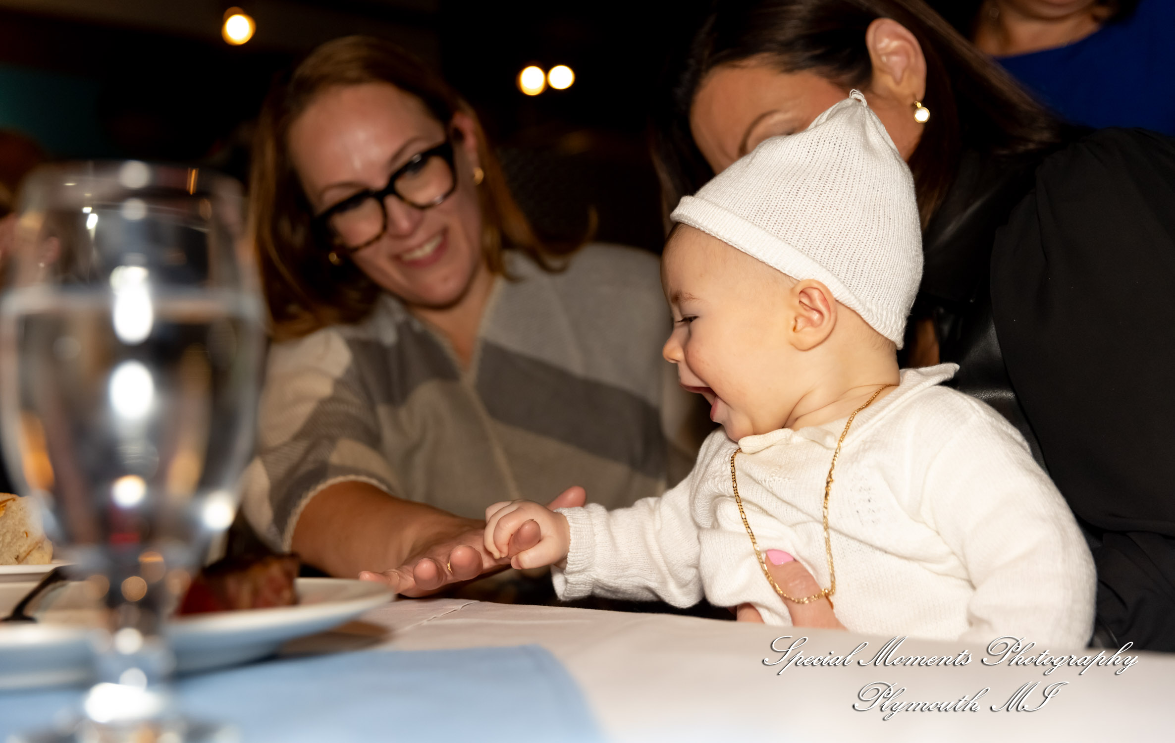 La Bistecca Italian Grille Plymouth MI baptism photograph
