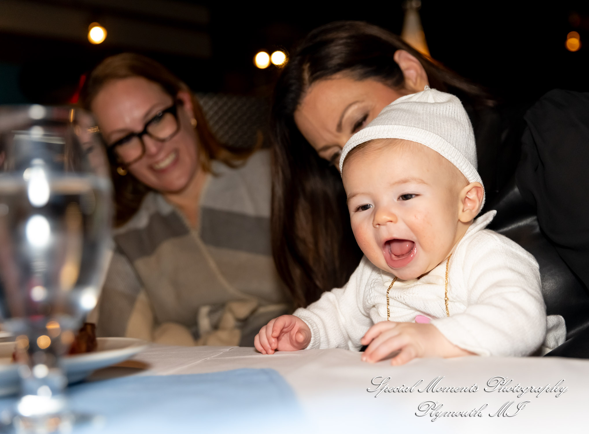 La Bistecca Italian Grille Plymouth MI baptism photograph