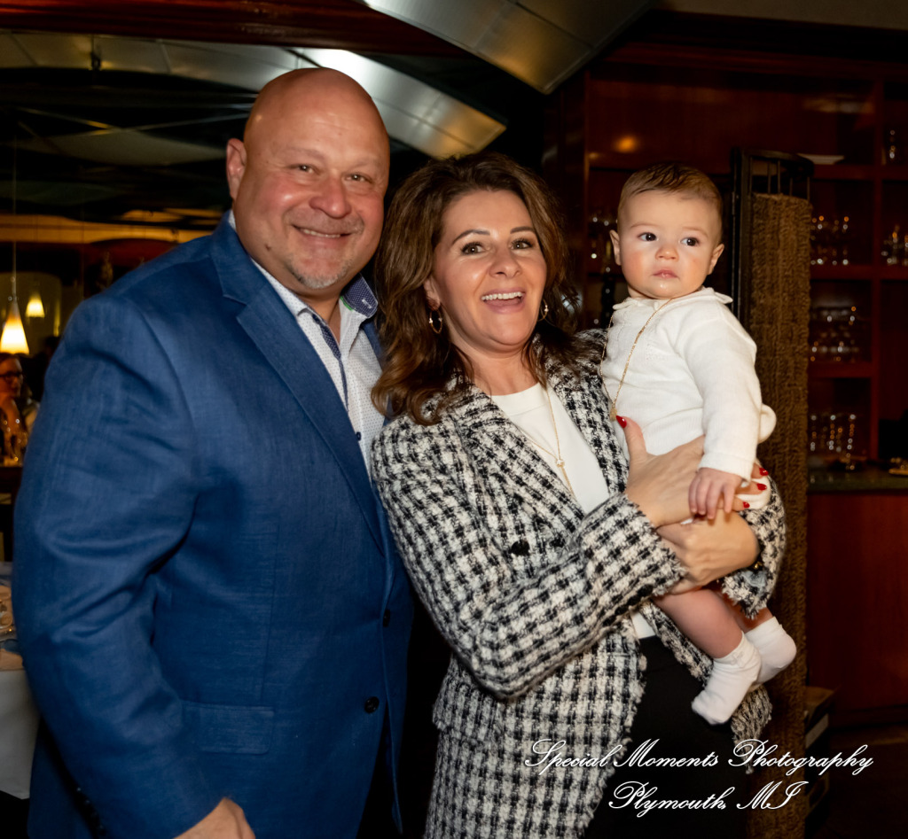 La Bistecca Italian Grille Plymouth MI baptism photograph