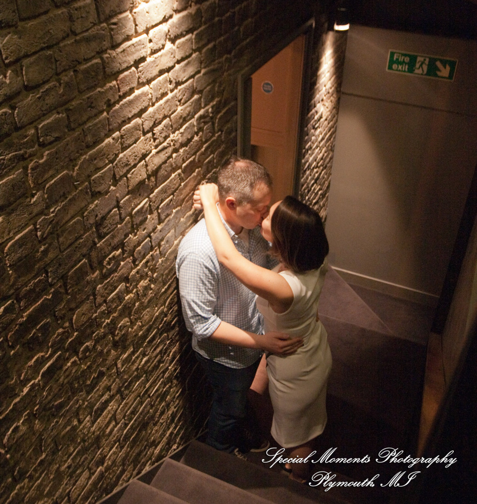 Ashley & Randall Century Club London England wedding photograph