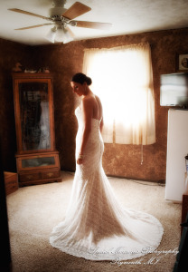 Darbi & Joseph at a farm house wedding photograph