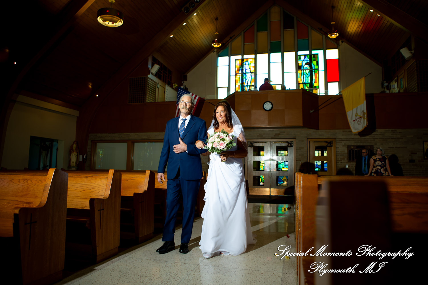 Annette & Mark at St. Valentine Redford MI wedding photograph