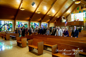 Annette & Mark at St. Valentine Redford MI wedding photograph