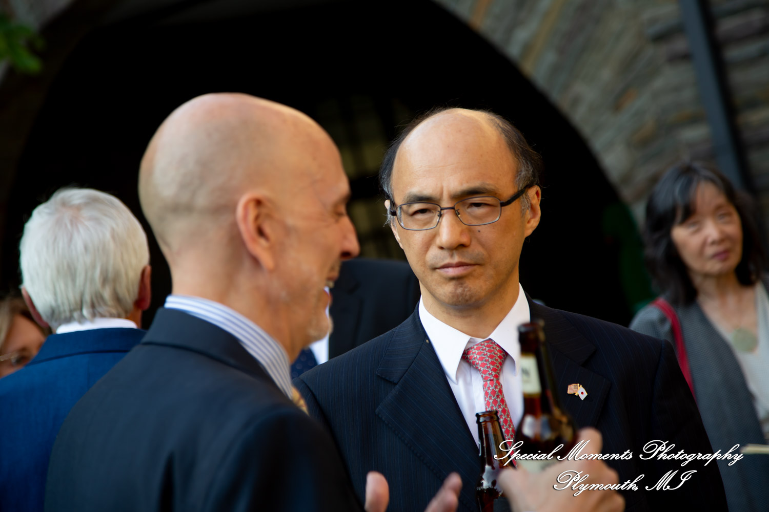 Japan America Society at Charles Lang Freer House WSU Detroit MI corporate photograph