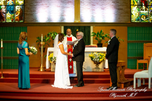 Annette & Mark at St. Valentine Redford MI wedding photograph