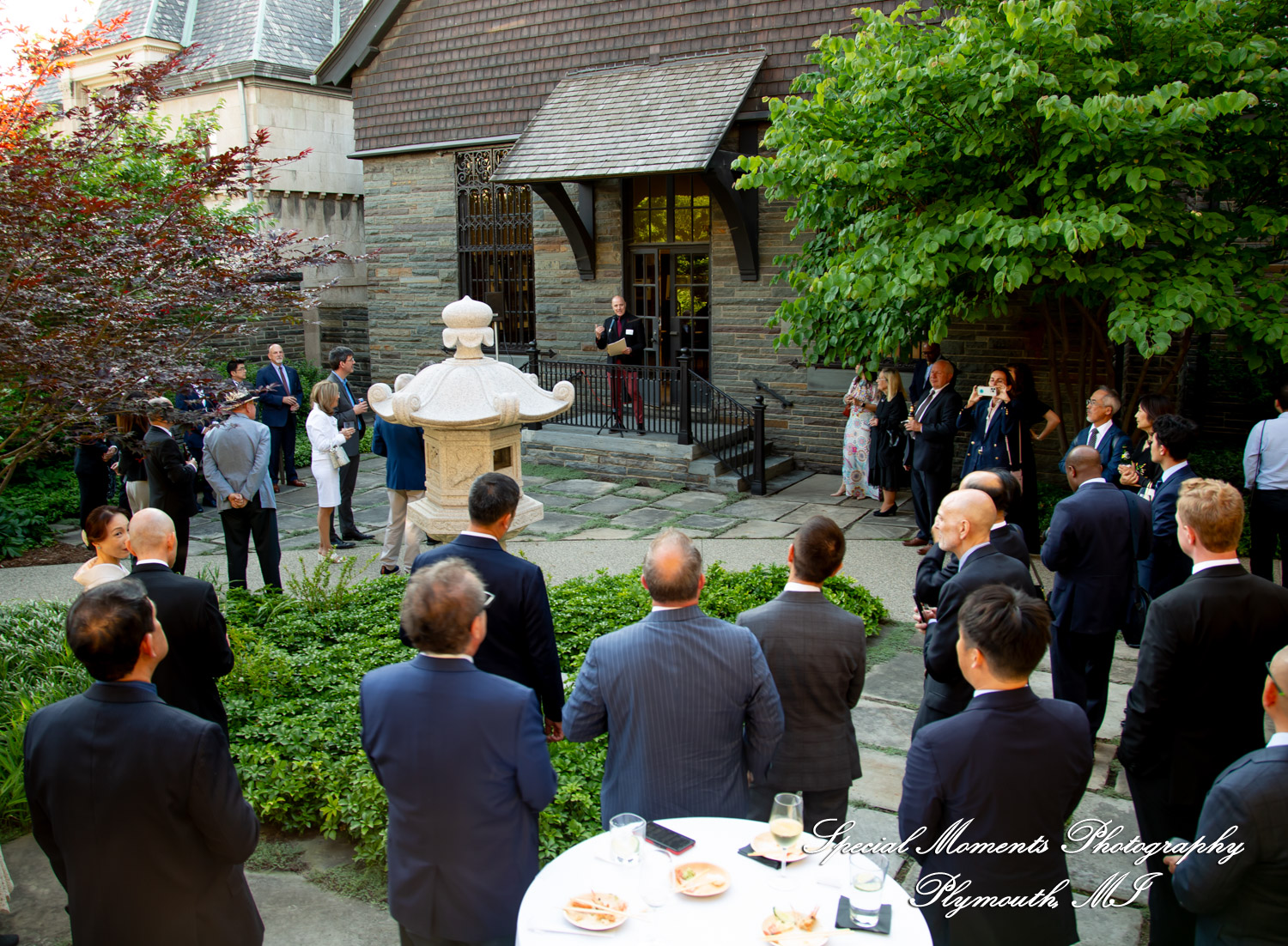 Japan America Society at Charles Lang Freer House WSU Detroit MI corporate photograph