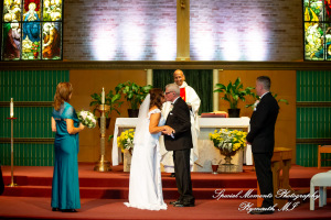 Annette & Mark at St. Valentine Redford MI wedding photograph
