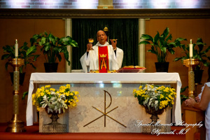 Annette & Mark at St. Valentine Redford MI wedding photograph