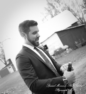 Darbi & Joseph at a farm house wedding photograph