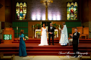 Annette & Mark at St. Valentine Redford MI wedding photograph