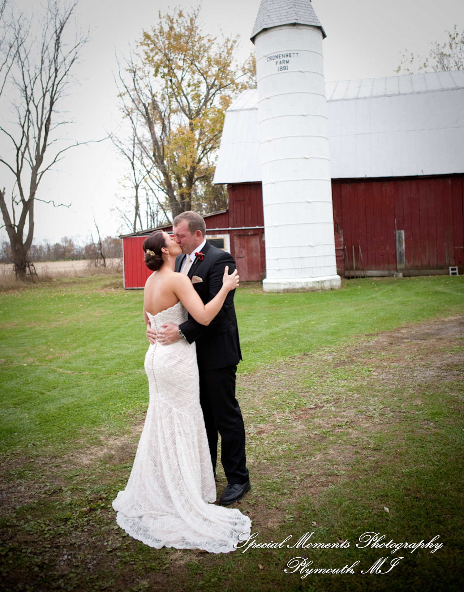 Darbi & Joseph at a farm house wedding photograph