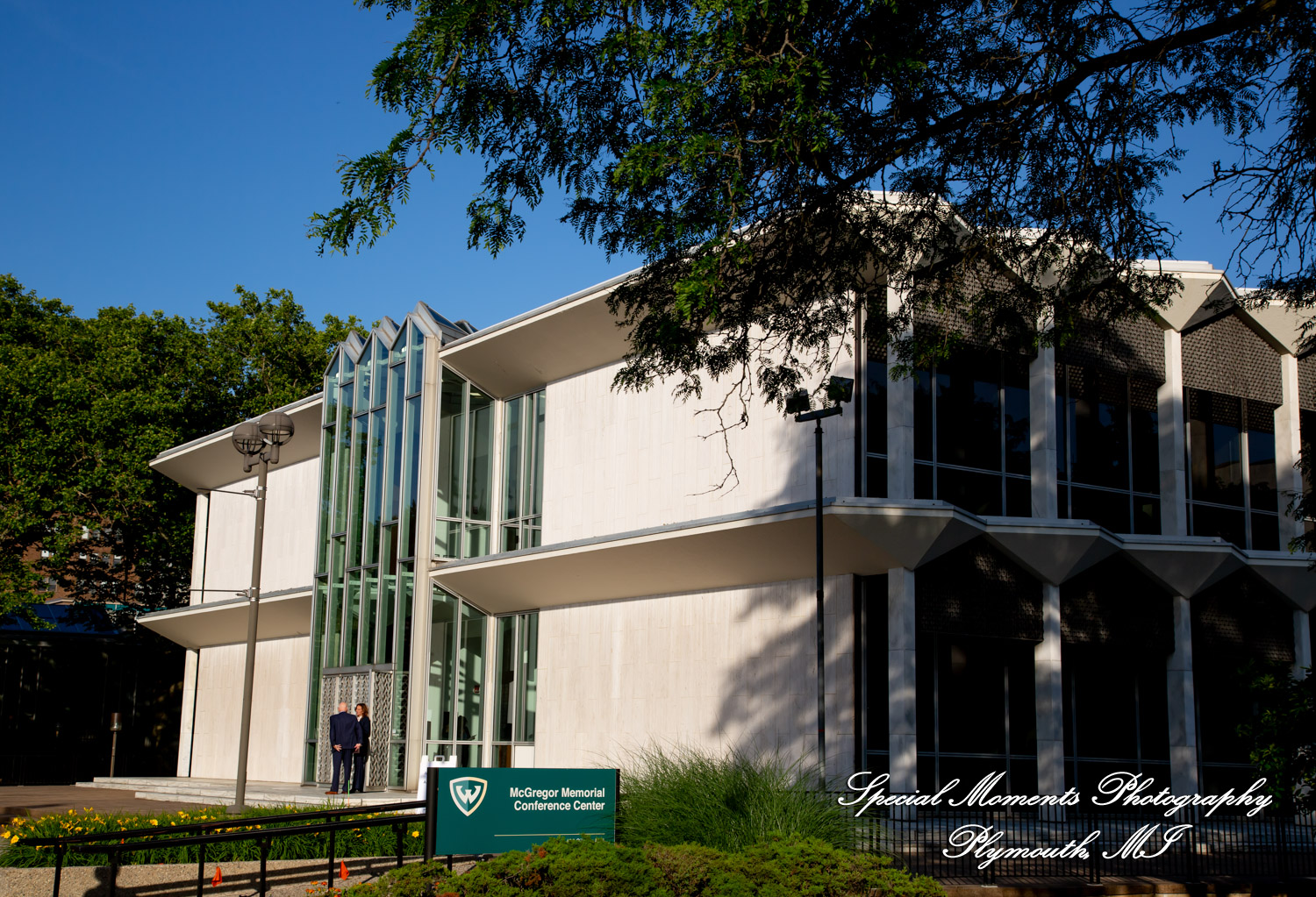 McGregor Memorial Conference Center WSU Detroit MI corporate photograph