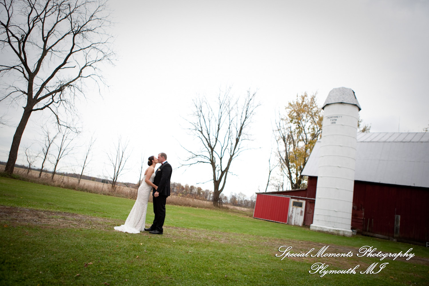 Darbi & Joseph at a farm house wedding photograph