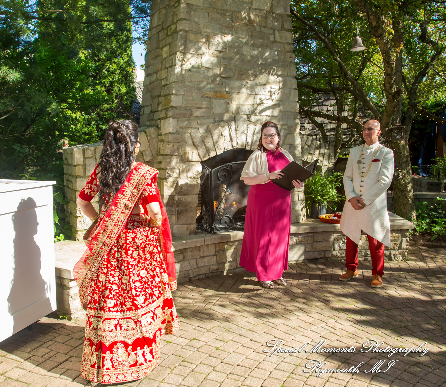 Pina & Ertman at Cafe Cortina Farmington Hills MI wedding photograph