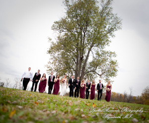 Darbi & Joseph at a farm house wedding photograph