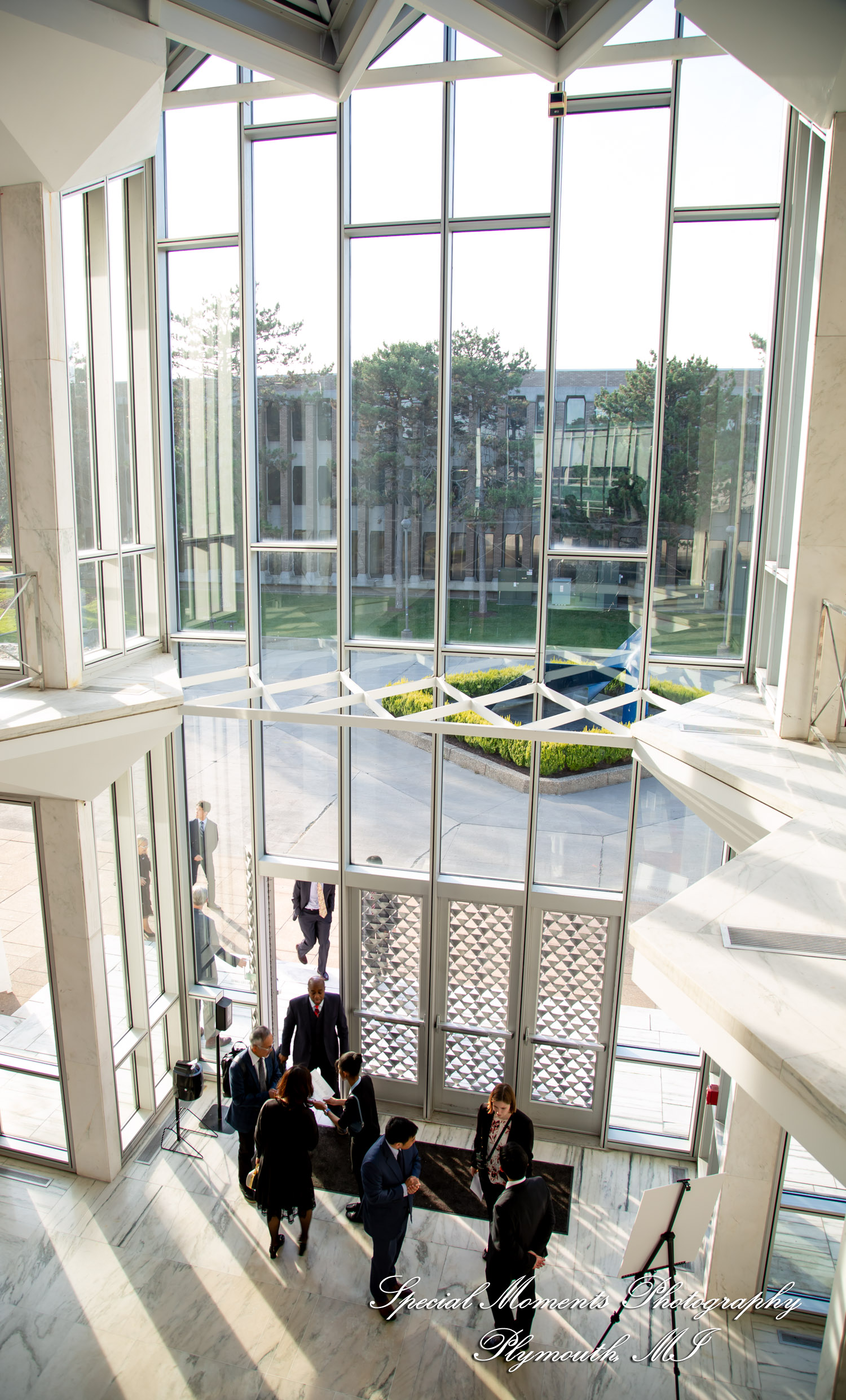 McGregor Memorial Conference Center WSU Detroit MI corporate photograph