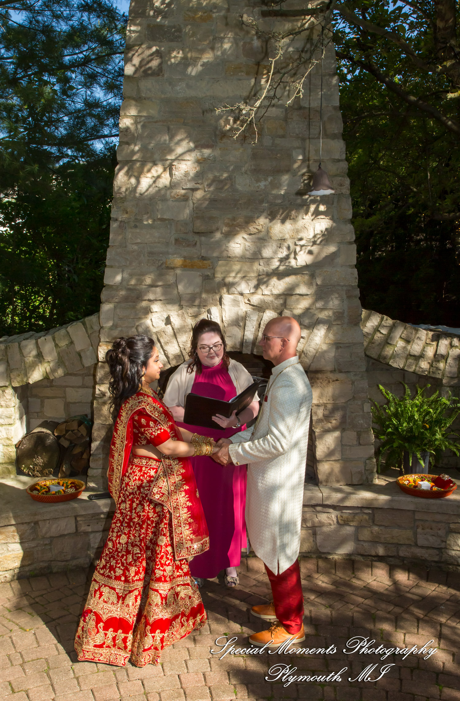 Pina & Ertman at Cafe Cortina Farmington Hills MI wedding photograph
