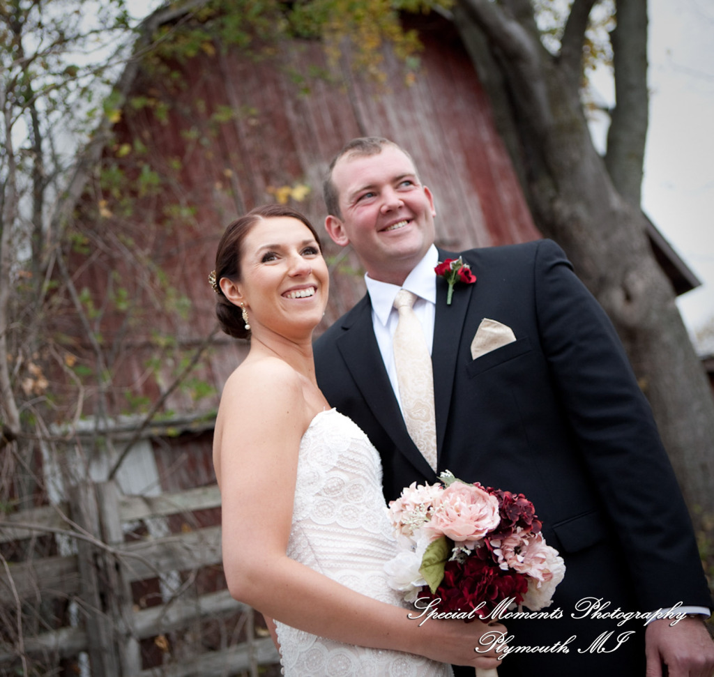 Darbi & Joseph at a farm house wedding photograph