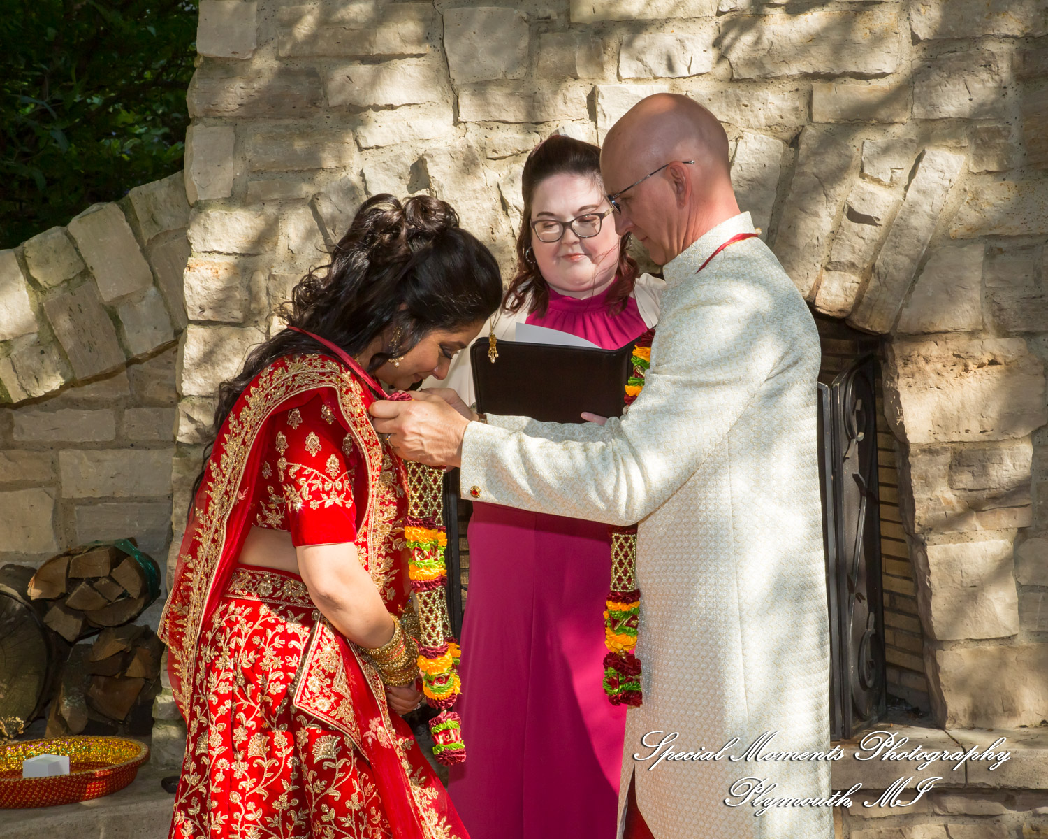 Pina & Ertman at Cafe Cortina Farmington Hills MI wedding photograph