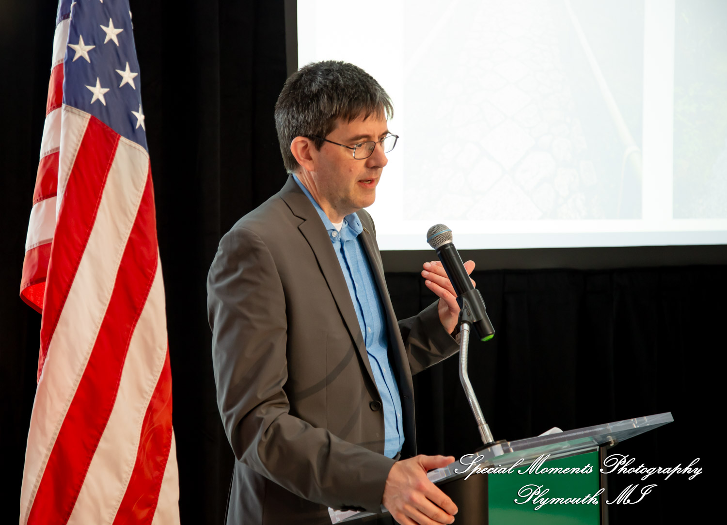 McGregor Memorial Conference Center WSU Detroit MI corporate photograph