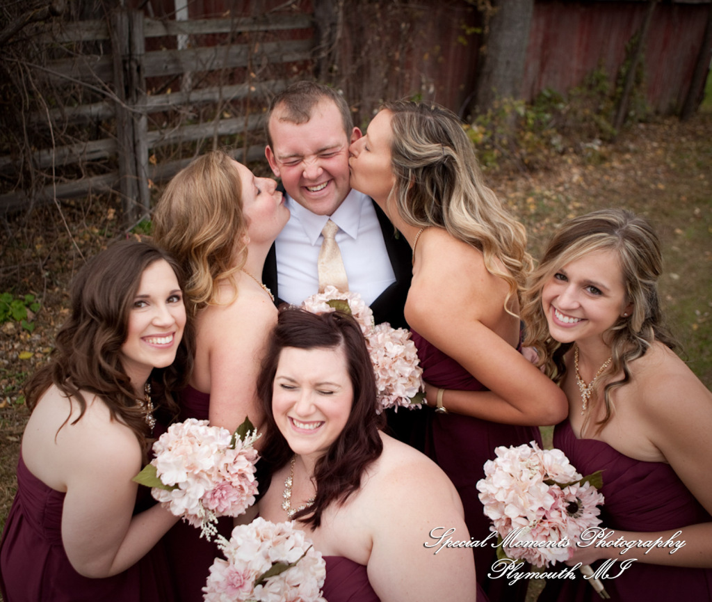 Darbi & Joseph at a farm house wedding photograph