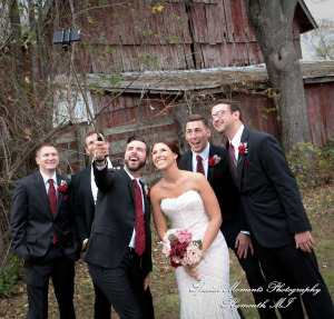 Darbi & Joseph at a farm house wedding photograph