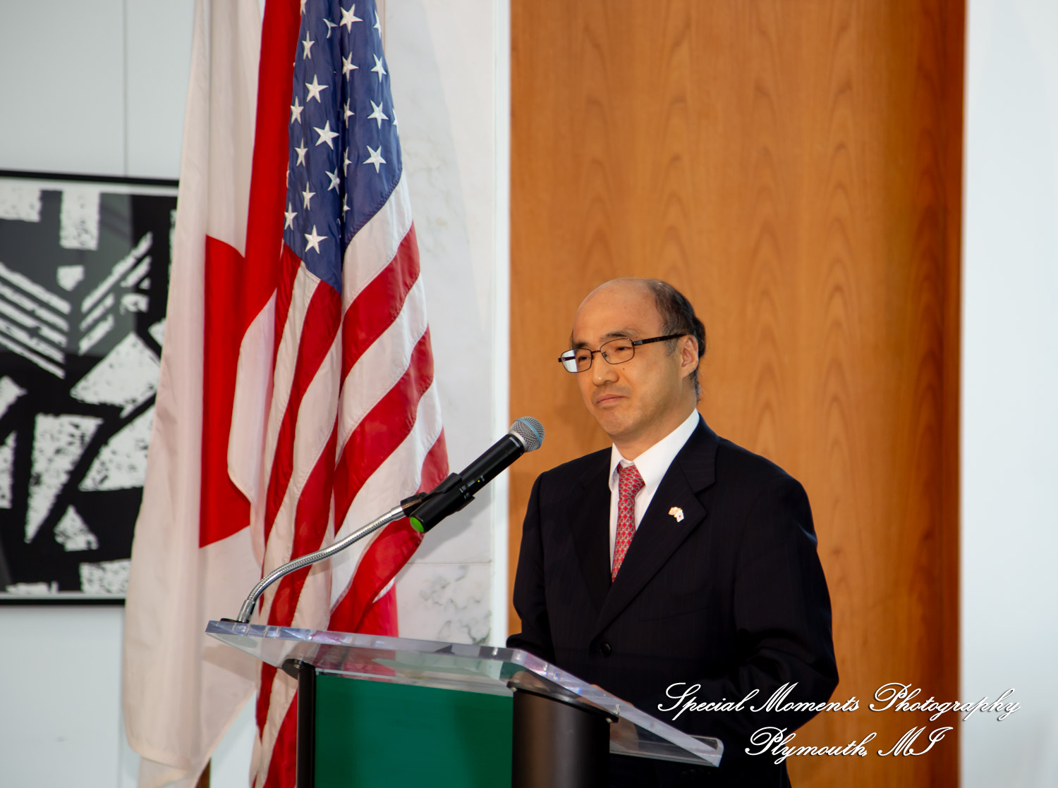 McGregor Memorial Conference Center WSU Detroit MI corporate photograph