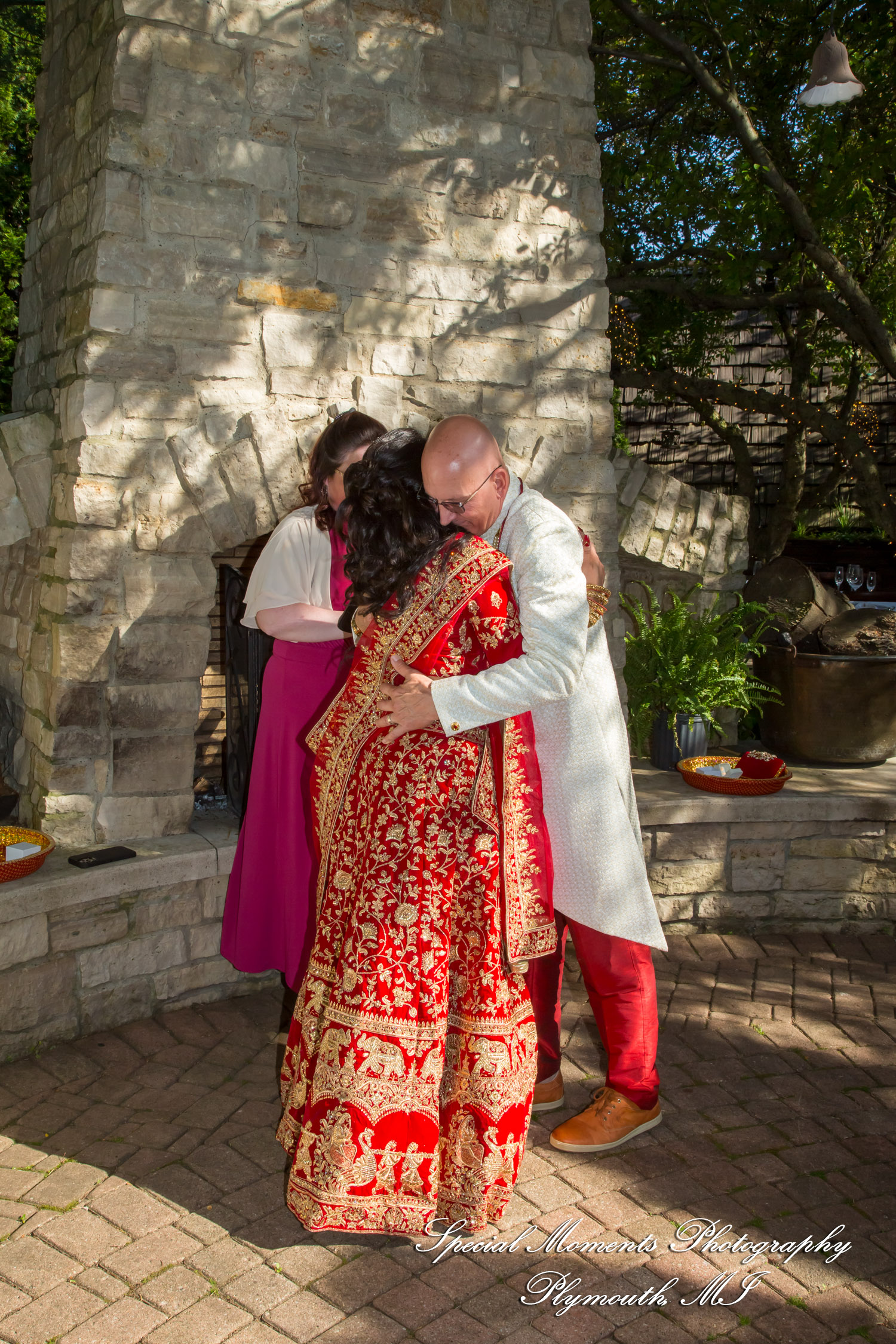 Pina & Ertman at Cafe Cortina Farmington Hills MI wedding photograph