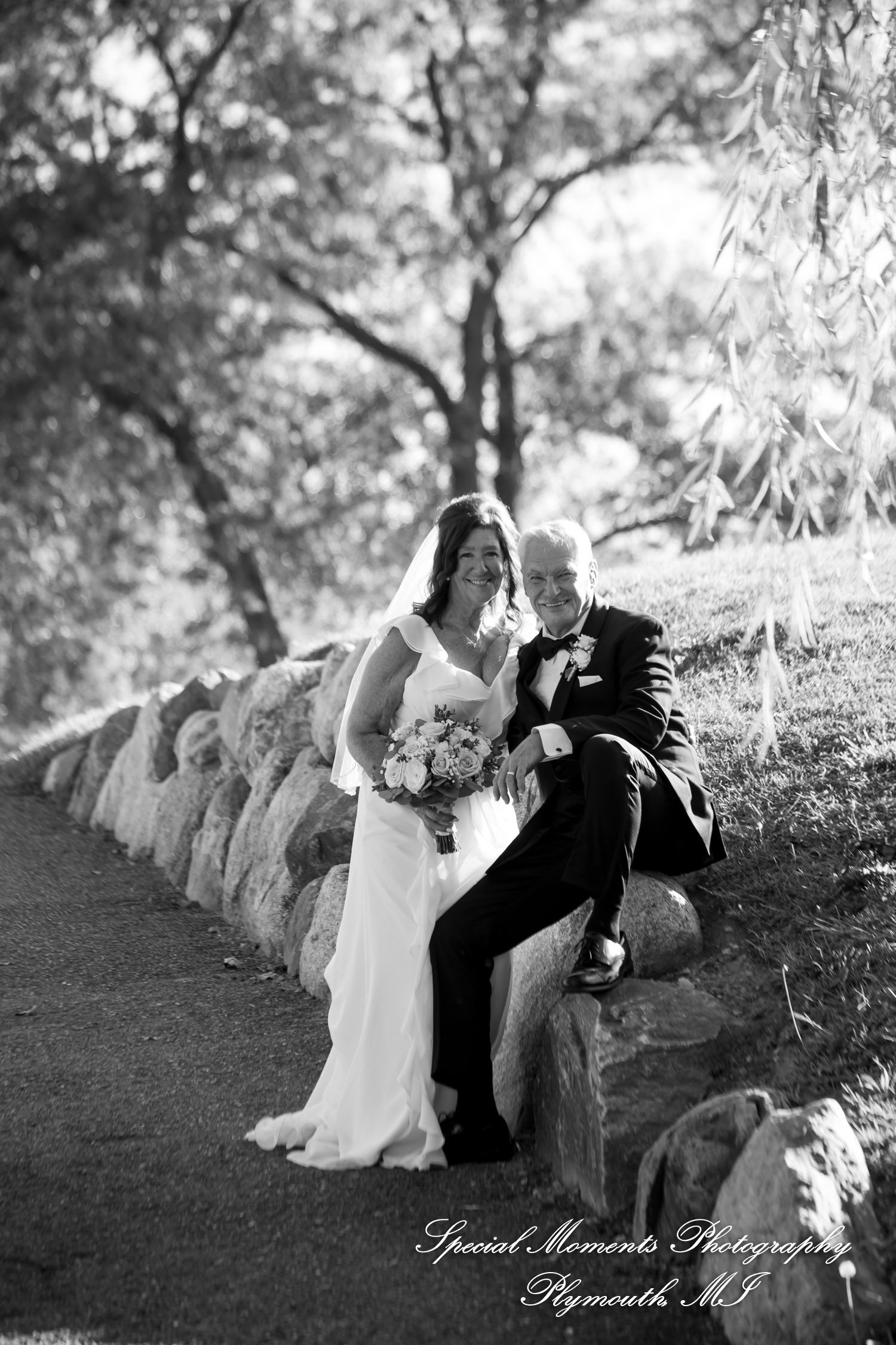 Annette & Mark at Western Golf & Country Club Redford MI wedding photograph