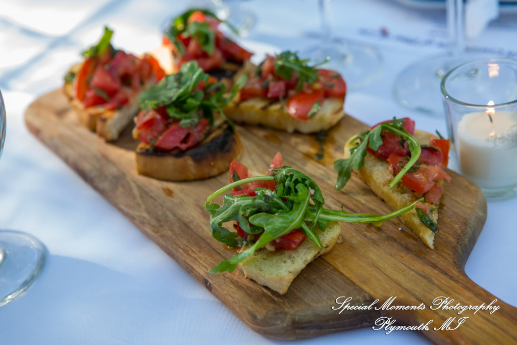 Pina & Ertman at Cafe Cortina Farmington Hills MI wedding photograph