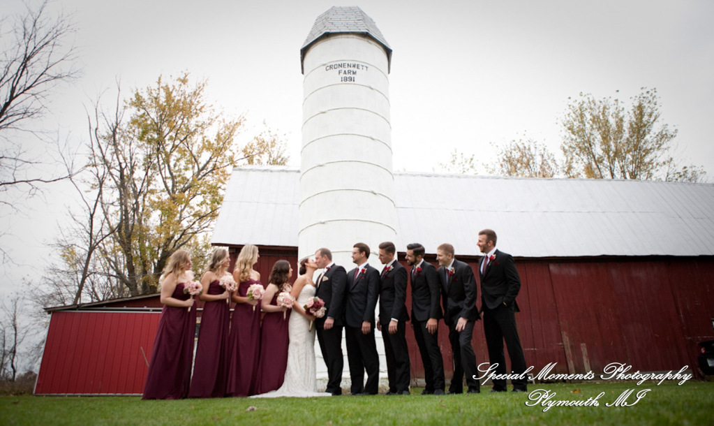 Darbi & Joseph at a farm house wedding photograph