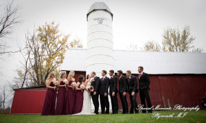Darbi & Joseph at a farm house wedding photograph