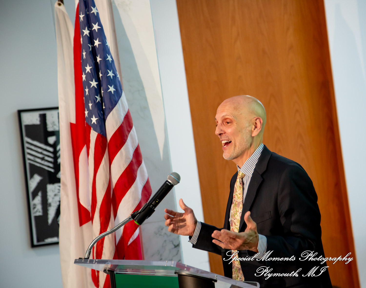 McGregor Memorial Conference Center WSU Detroit MI corporate photograph