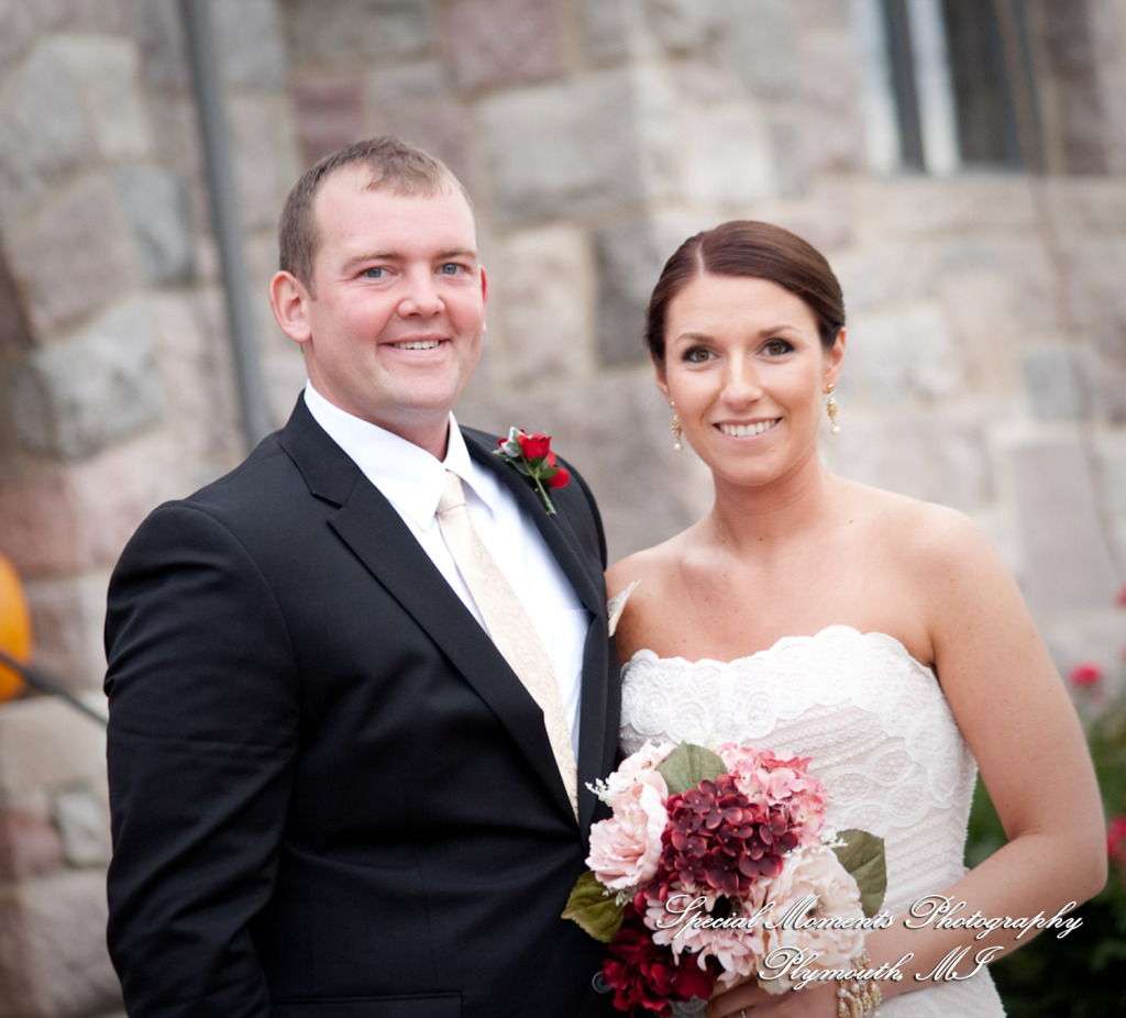 Darbi & Joseph at a farm house wedding photograph