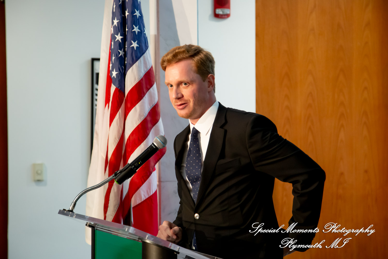 McGregor Memorial Conference Center WSU Detroit MI corporate photograph