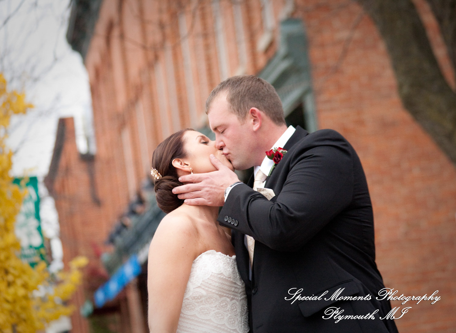 Darbi & Joseph at a farm house wedding photograph