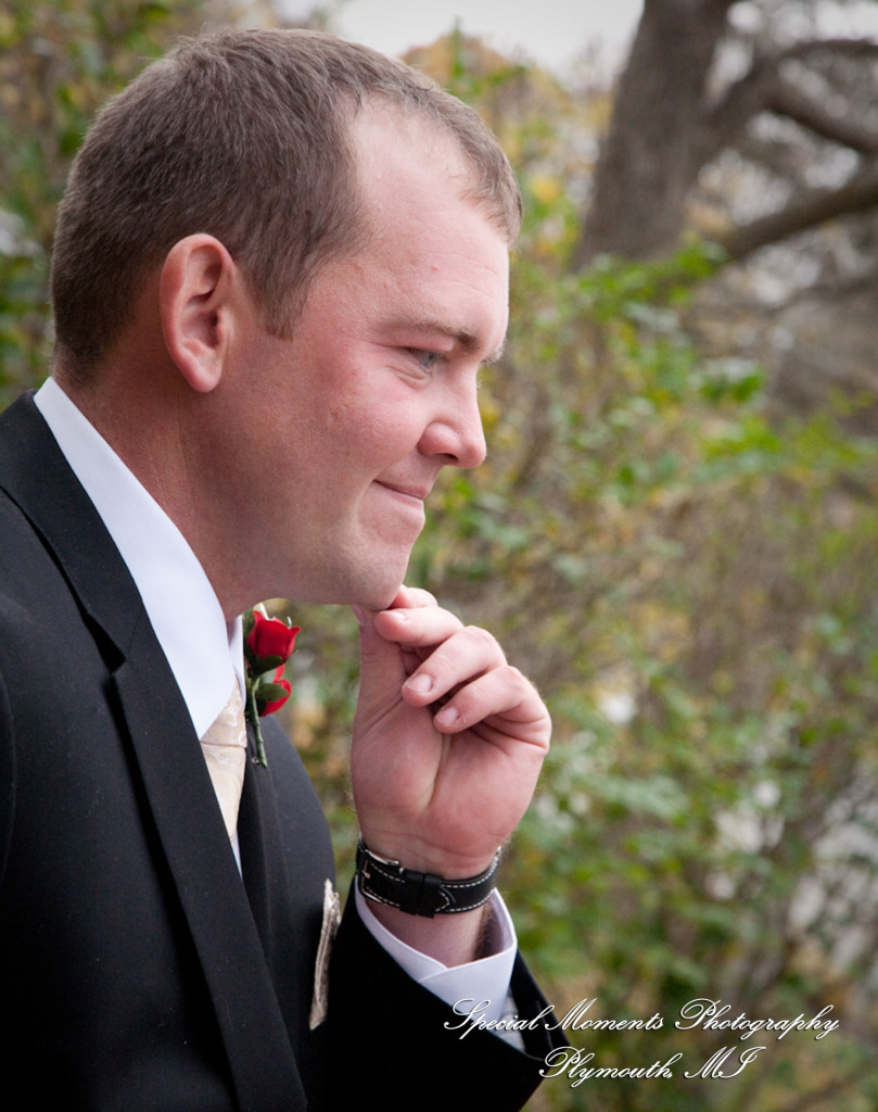 Darbi & Joseph at Wellers East Garden Saline MI wedding photograph