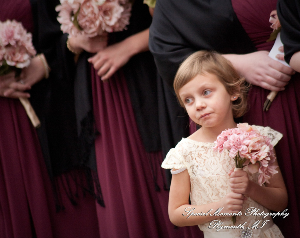 Darbi & Joseph at Wellers East Garden Saline MI wedding photograph