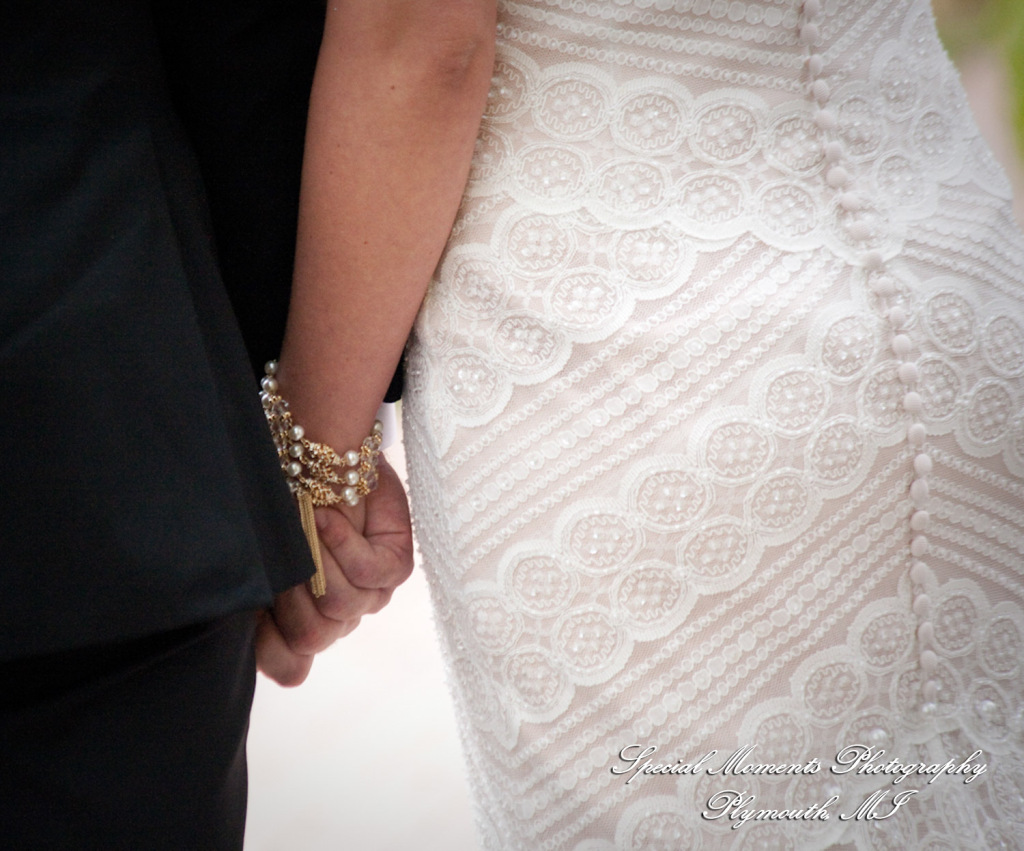 Darbi & Joseph at Wellers East Garden Saline MI wedding photograph