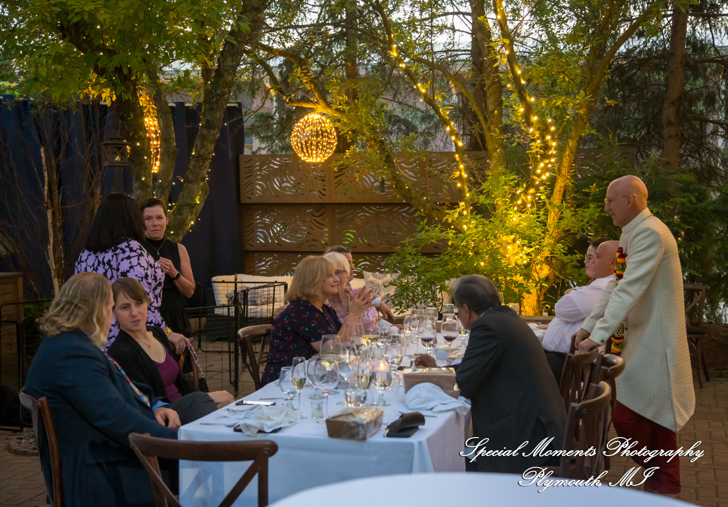Pina & Ertman at Cafe Cortina Farmington Hills MI wedding photograph