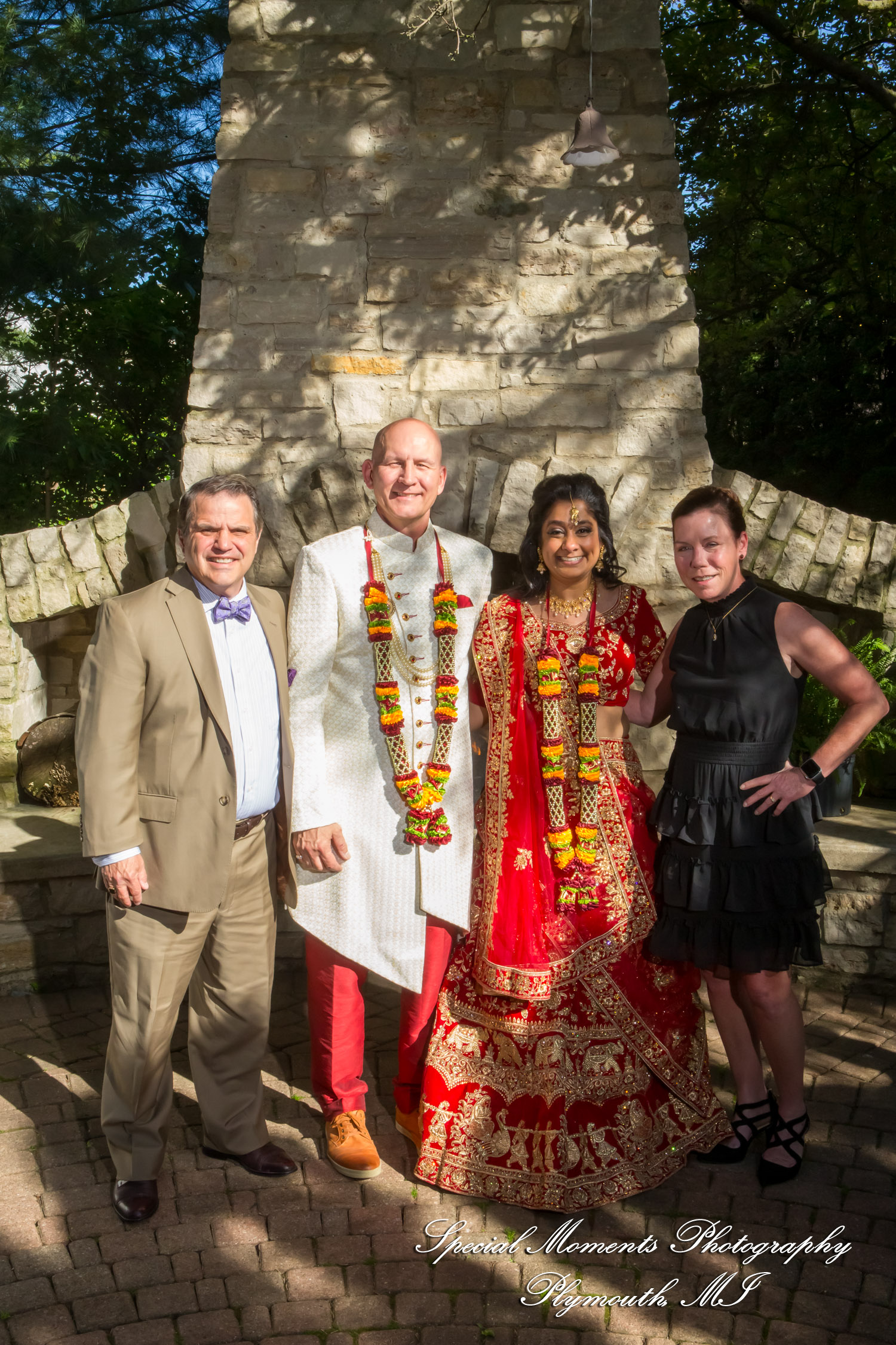 Pina & Ertman at Cafe Cortina Farmington Hills MI wedding photograph