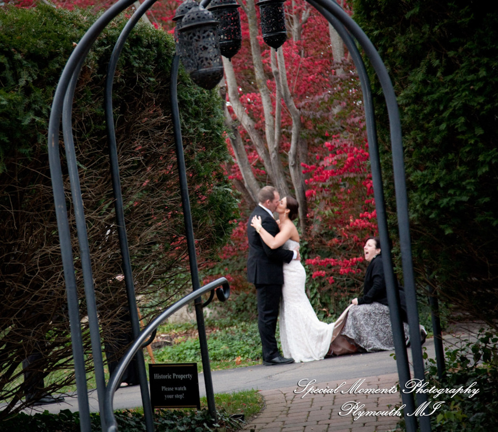 Darbi & Joseph at Wellers East Garden Saline MI wedding photograph