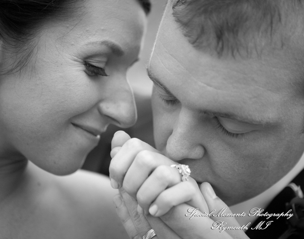 Darbi & Joseph at Wellers East Garden Saline MI wedding photograph